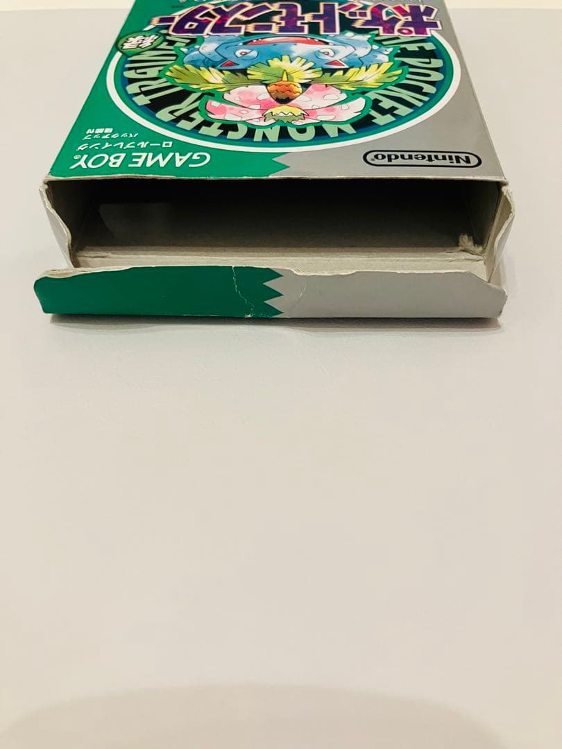 【匿名配送】ゲームボーイ ポケットモンスター緑　取説マップ 作動OK ポケモン緑