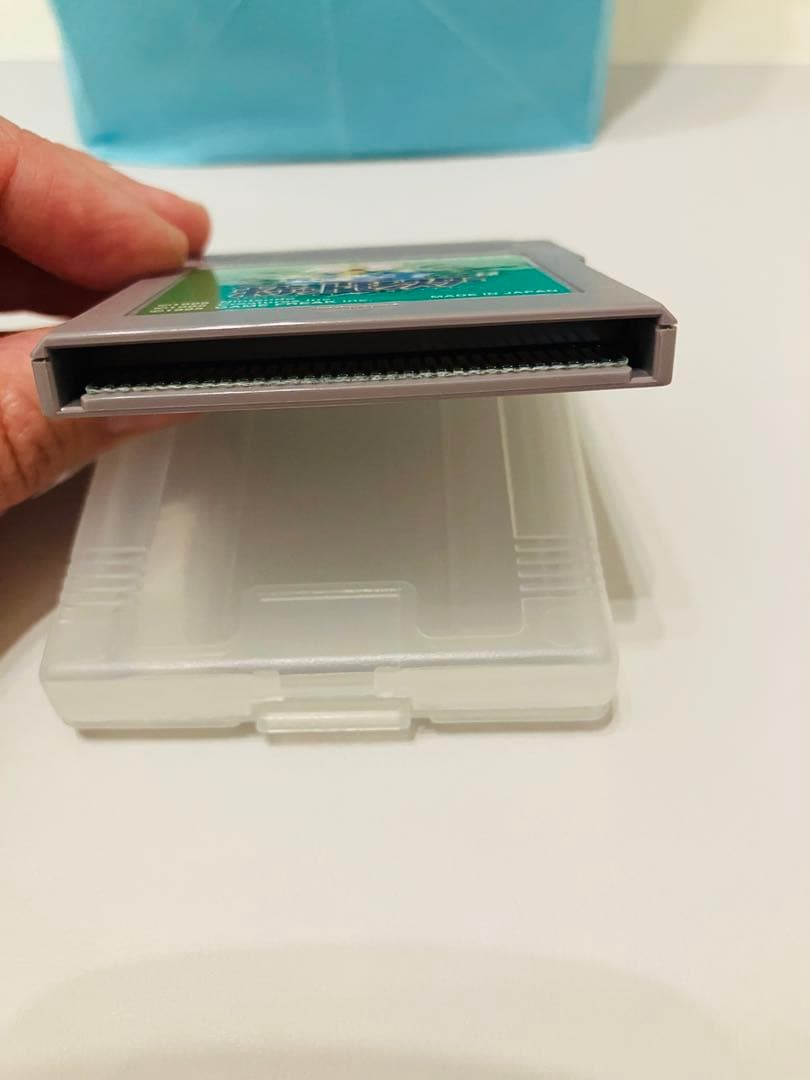 【匿名配送】ゲームボーイ ポケットモンスター緑　取説マップ 作動OK ポケモン緑