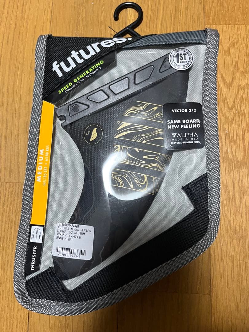 futures VECTOR 3/2 サーフボードフィン MEDIUM