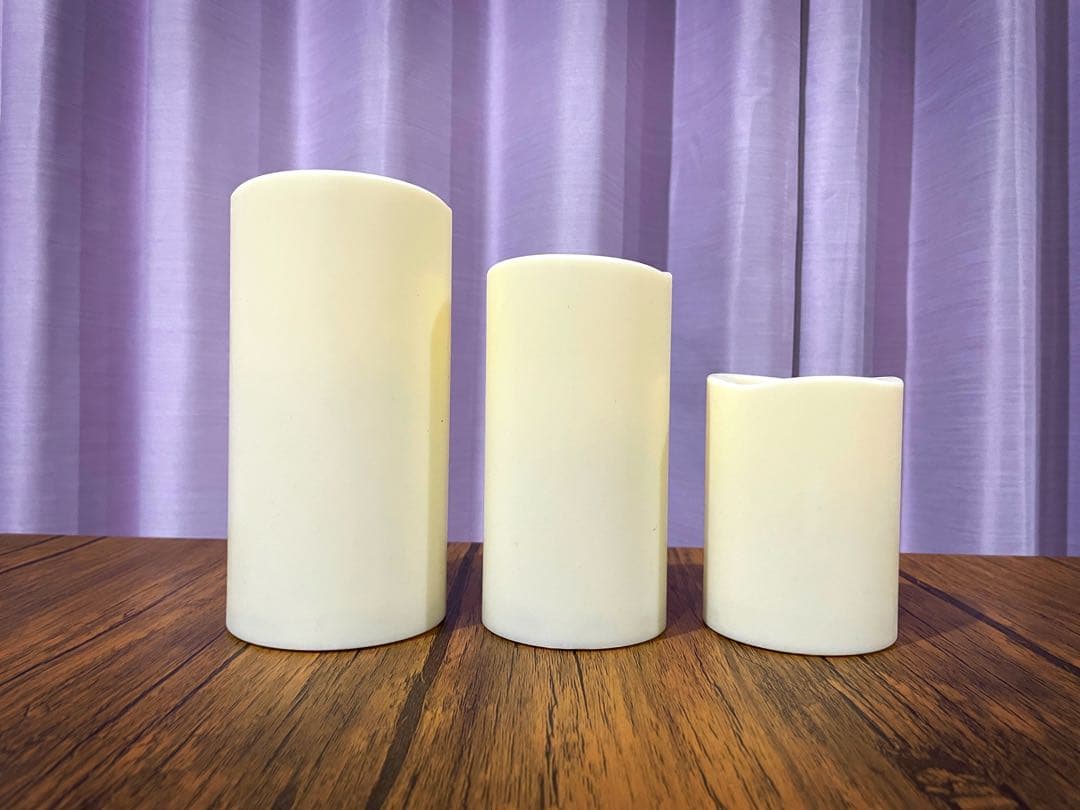 【くりーむぱんこ】【GODAFTON 】LEDキャンドル26本セット