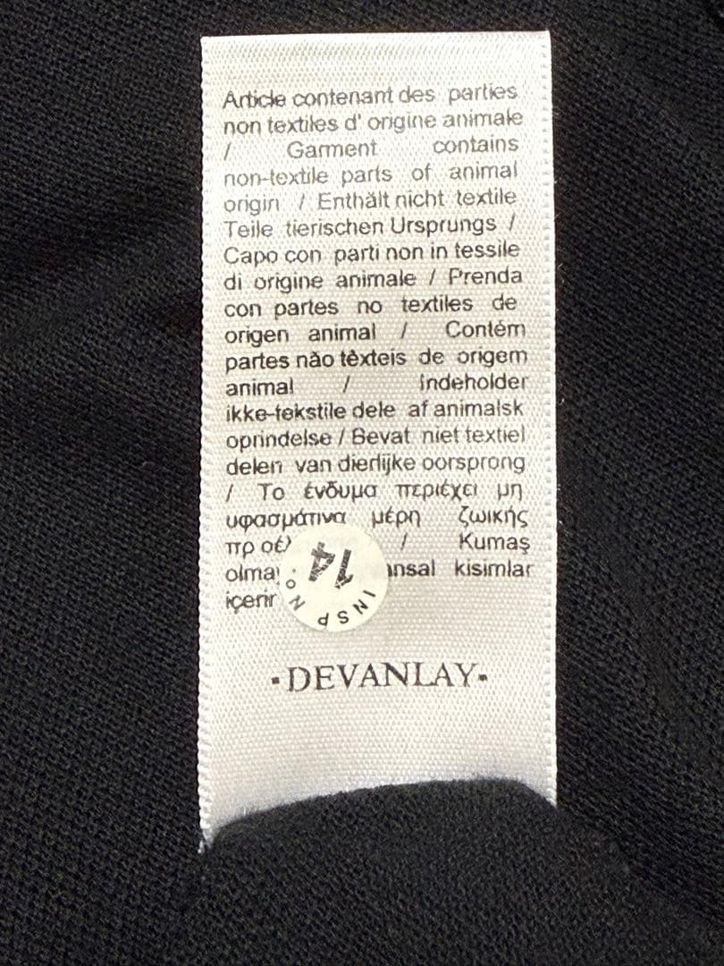 美品 LACOSTE ラコステ 長袖ポロシャツ 黒 サイズ3