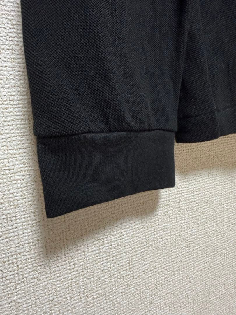 美品 LACOSTE ラコステ 長袖ポロシャツ 黒 サイズ3