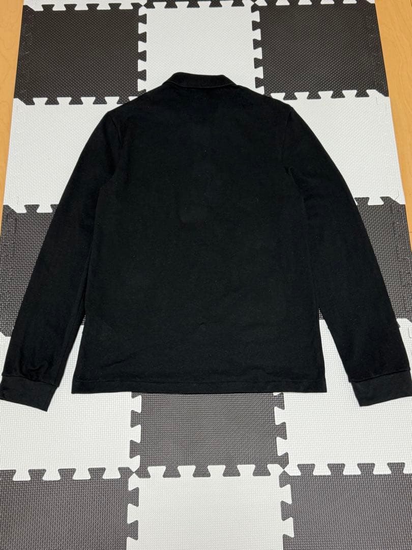美品 LACOSTE ラコステ 長袖ポロシャツ 黒 サイズ3