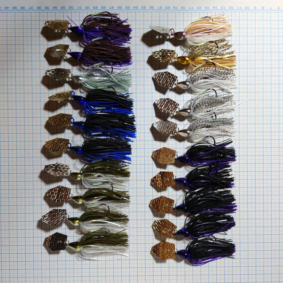 m1876【未使用】ik3/8ozモグラチャター20個セット