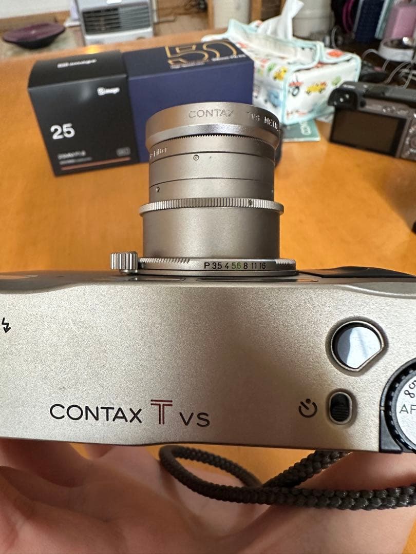 フィルムカメラ CONTAX TVS