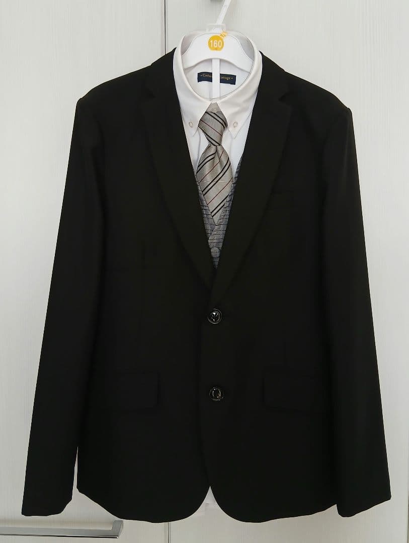 【キャサリンコテージ】160男児 ベスト付 フォーマルスーツ　卒業入学式