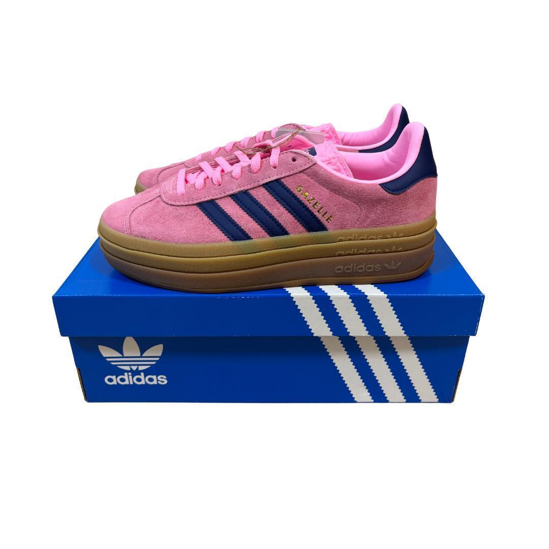 【タグ付き★新品★未使用】アディダス GAZELLE 厚底 24.5cm