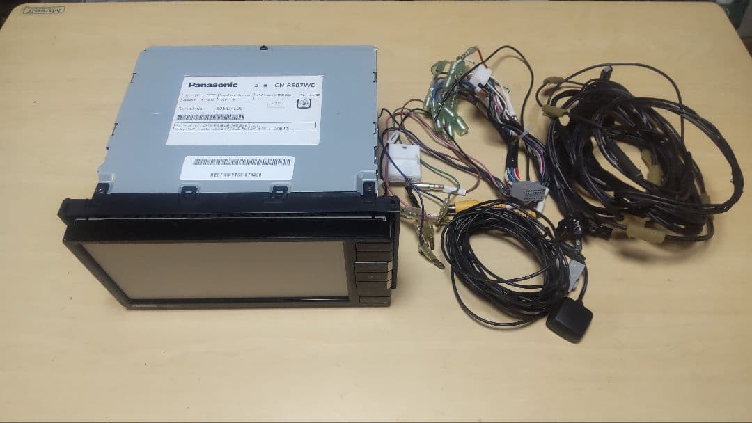 Panasonic CN-RE07WD本体 配線一式