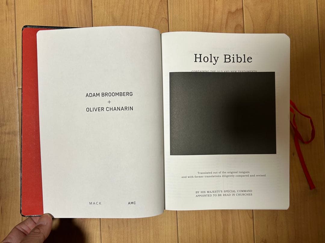 Holy Bible 写真集。Mack