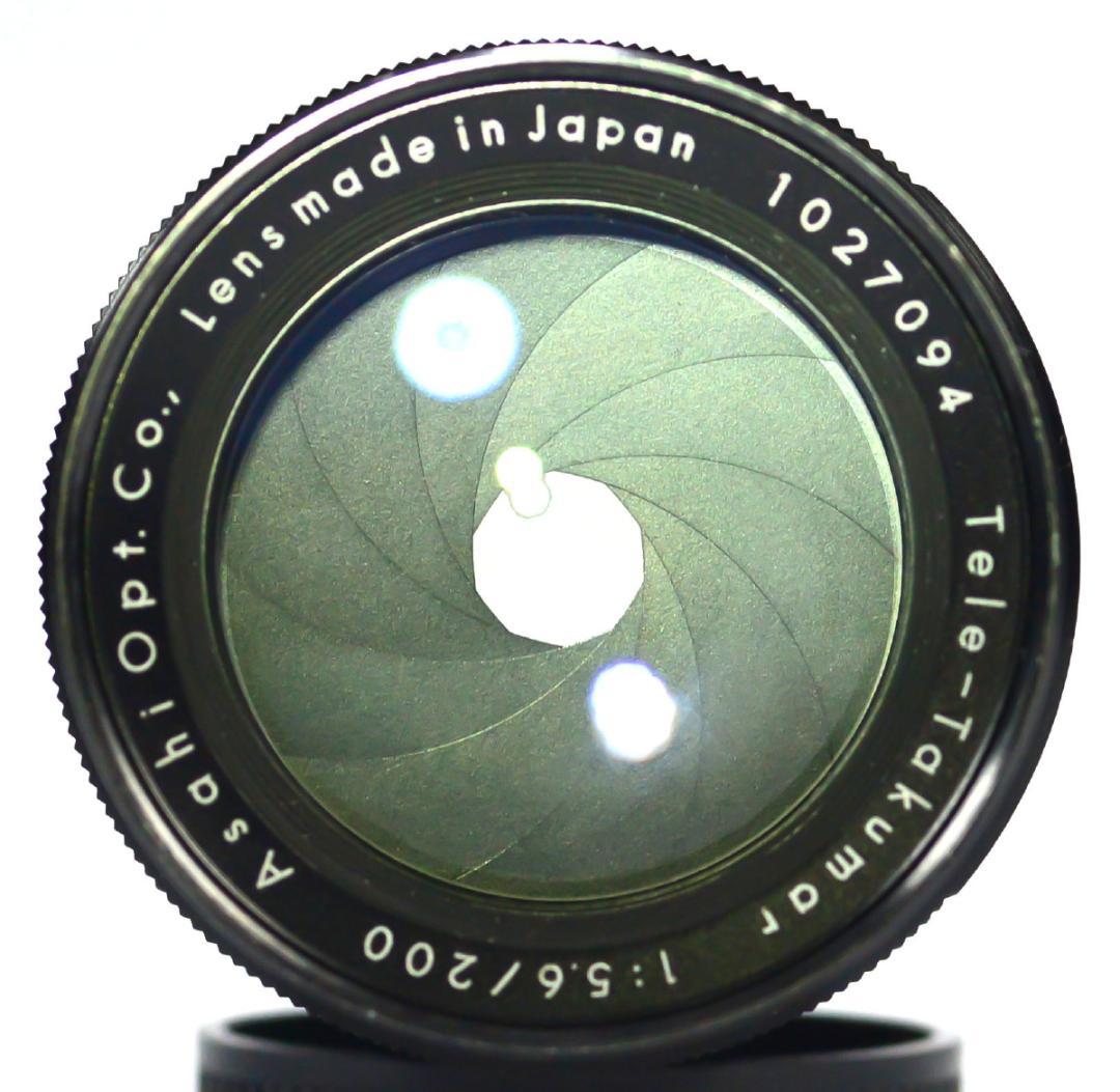 PENTAX Tele-Takumar 200mm F5.6 円形ボケの10枚羽