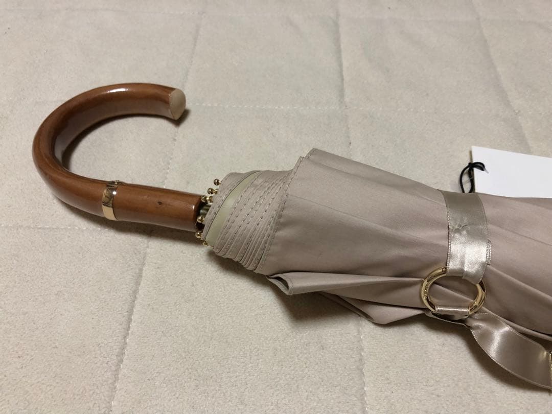 283新品GRACYグレイシー Silhotte2段折りたたみ傘 晴雨兼用日傘