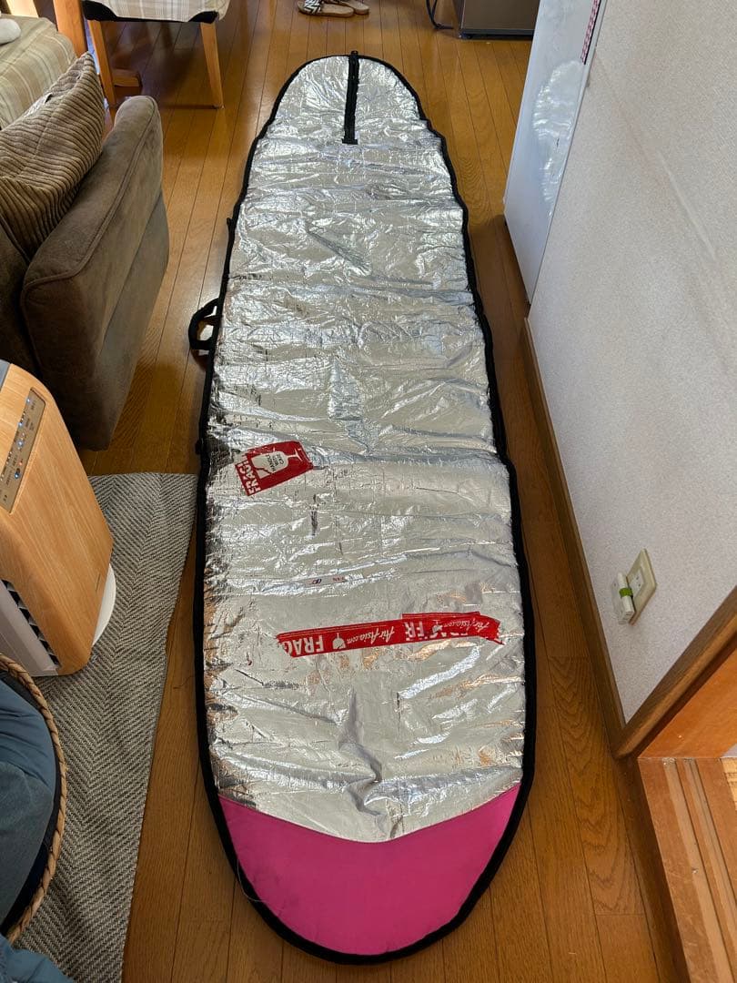 Açaí 画像転載禁止 Dakine サーフボードケース グレー/ピンク