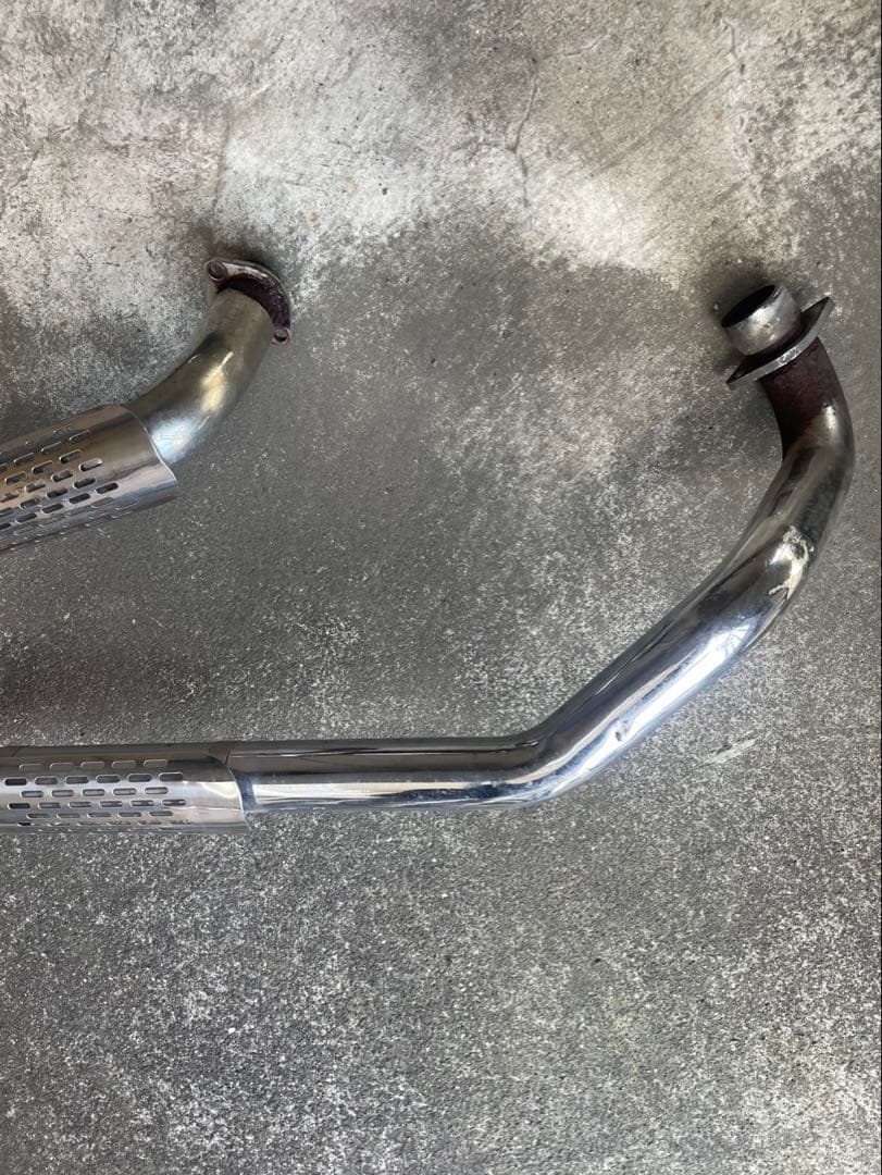 ドラッグスター400 スラッシュカットアップマフラー 4TR VH01J