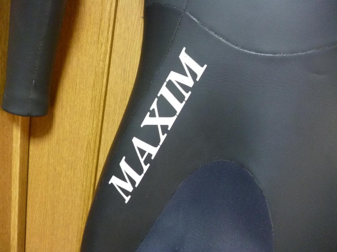 4*s様 「MAXIM」ロングチェストジップ セミドライ ウェットスーツ ML！