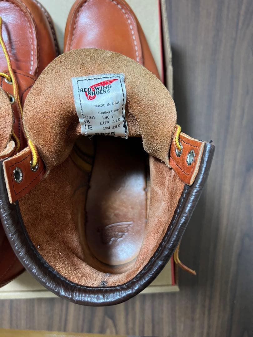 RED WING SHOES レッドウィング8875 US8 E