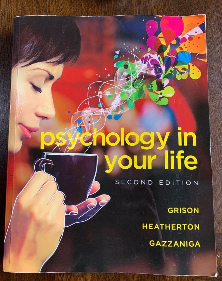 洋書 Psychology in Your Life second edition
