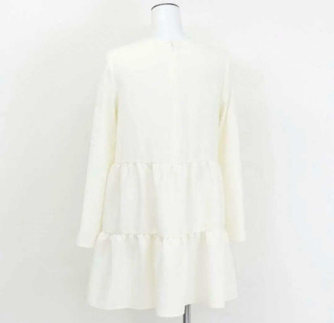 ヨーコチャン サイドスリットバックティアードブラウス yokochan