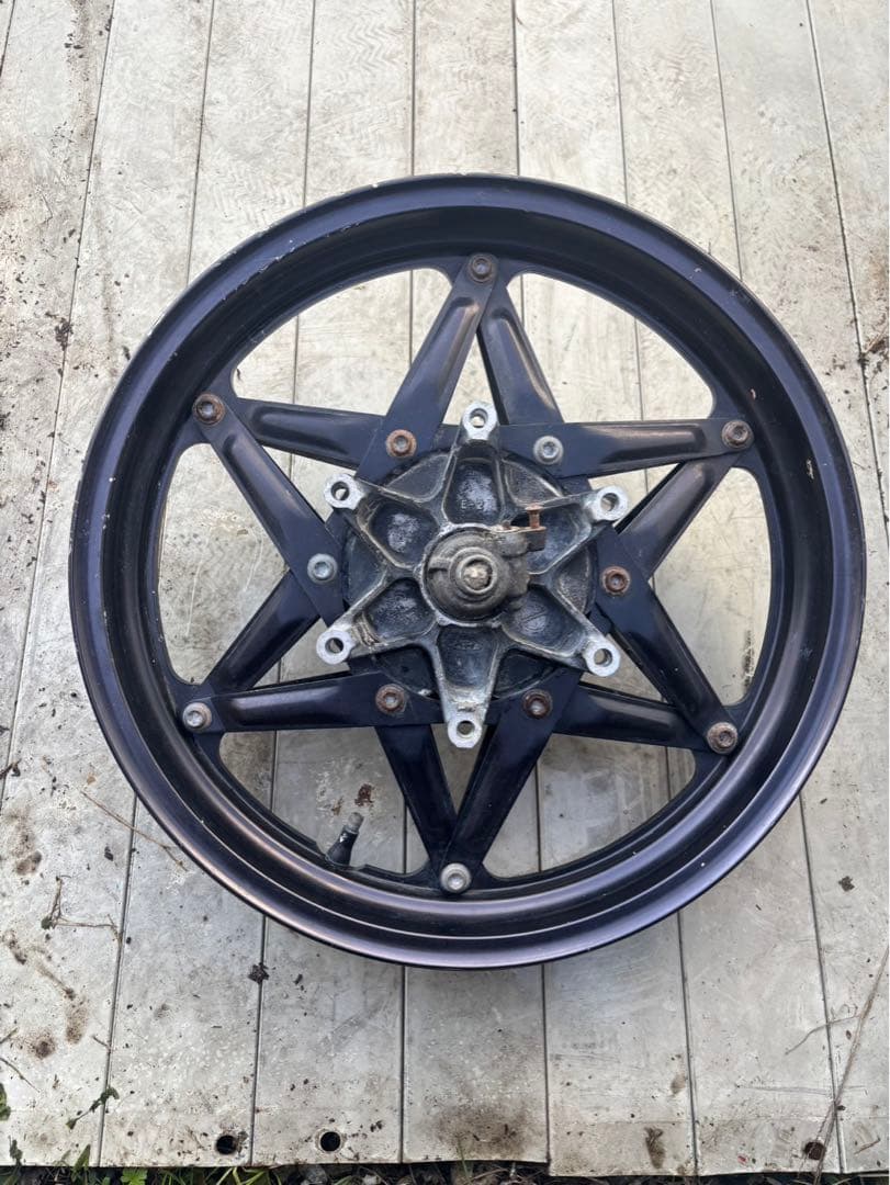 CBR400f フロント、リア、ホイール