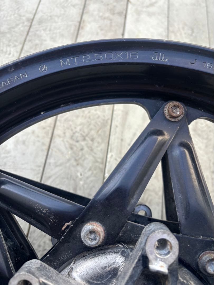 CBR400f フロント、リア、ホイール