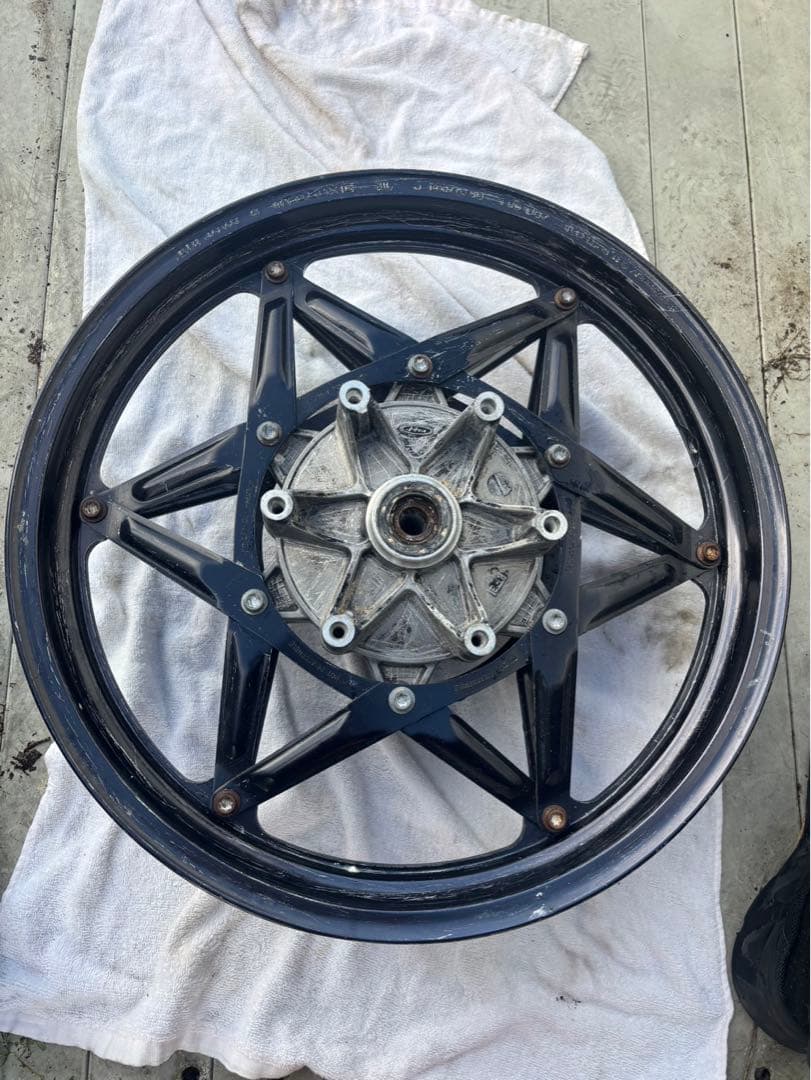 CBR400f フロント、リア、ホイール