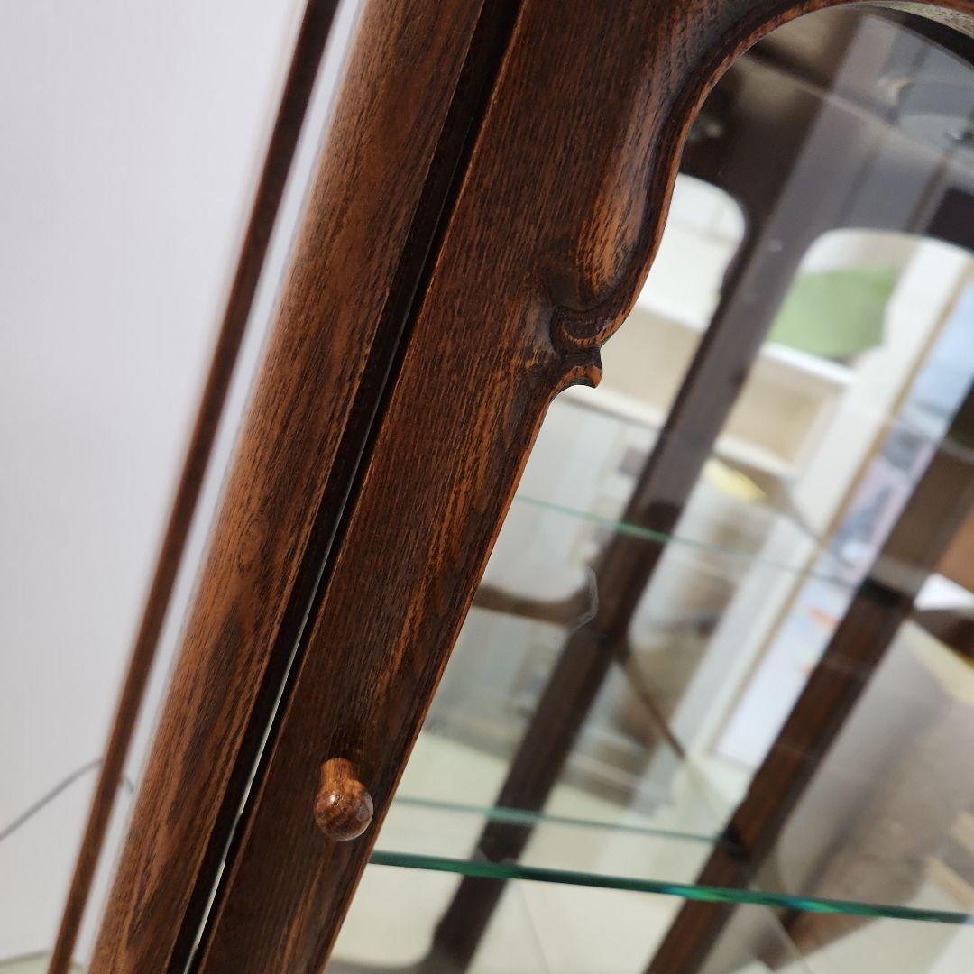 「マロン♡ママ」飾り棚 ガラスケース キャビネット キュリオケース