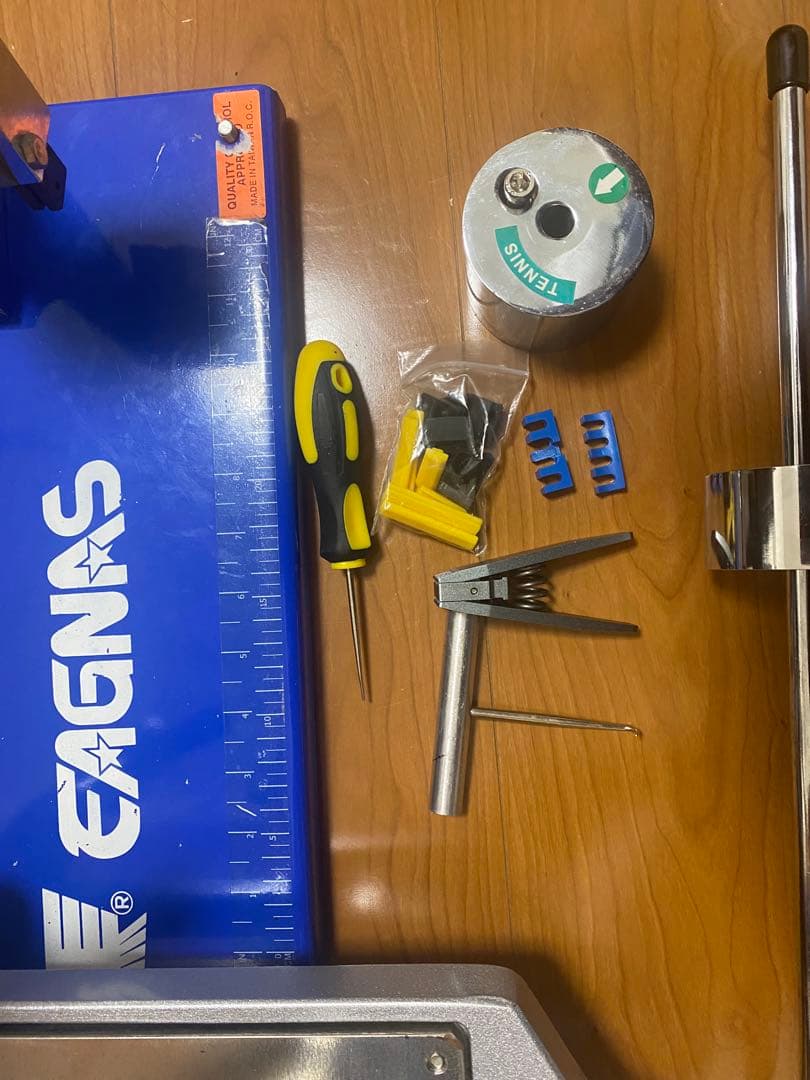 【値下げ交渉可！】テニス ガット張り ストリングマシン イグナス製