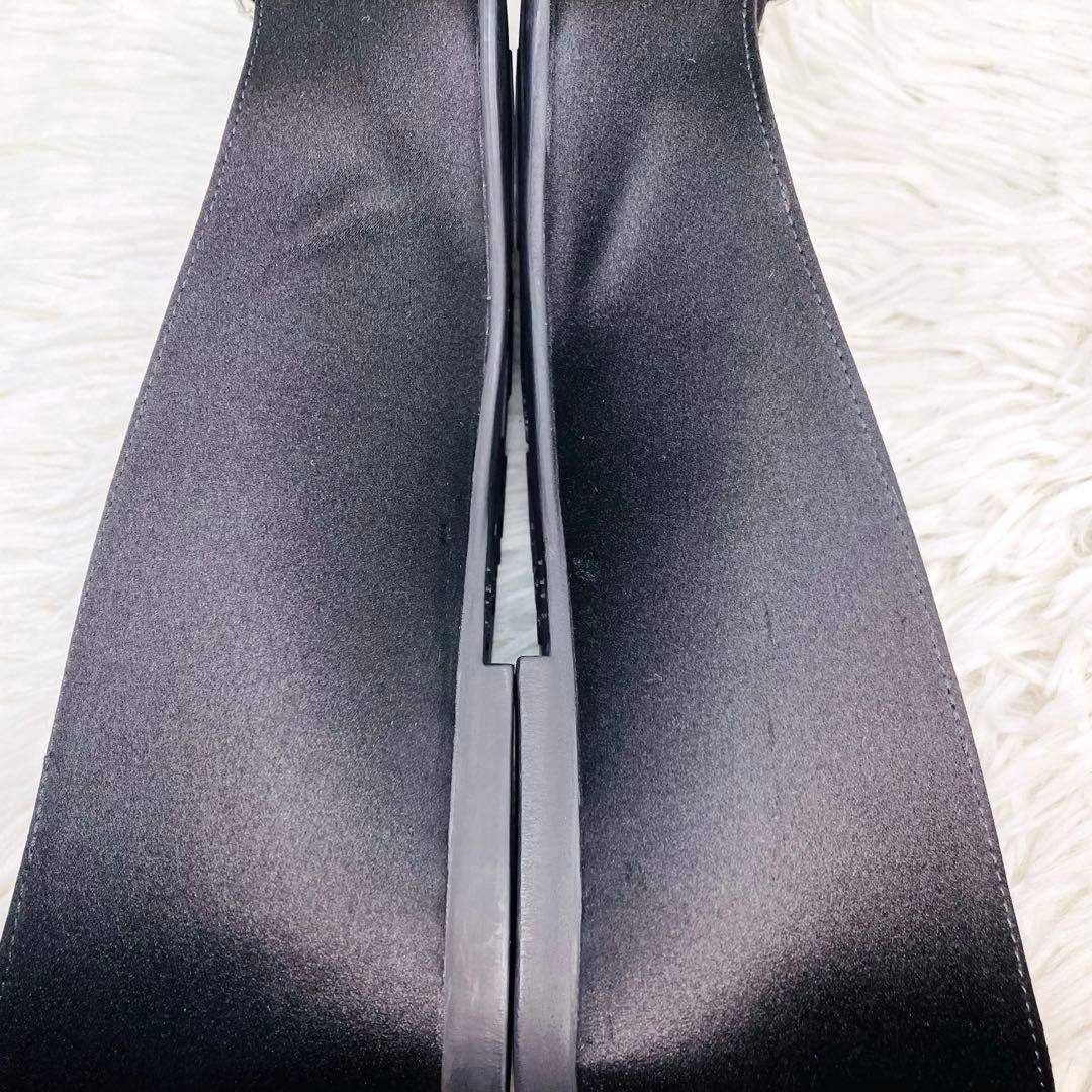 【極美品】プリティ・バレリーナ 36-2/1 ポインテッドビジュー　フラット