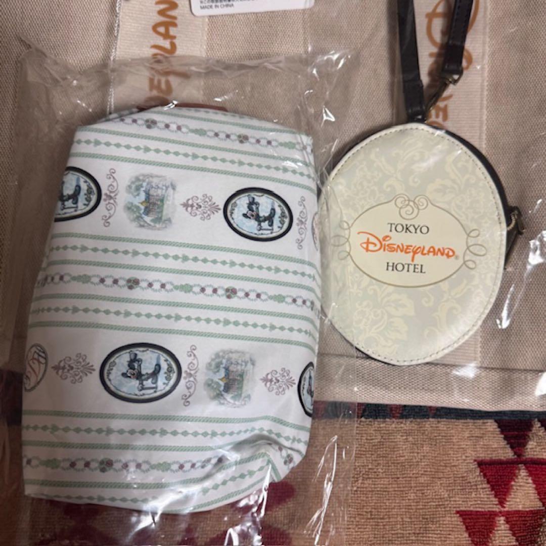 未使用新品ディズニーランドホテル宿泊者限定トートバッグポーチケース