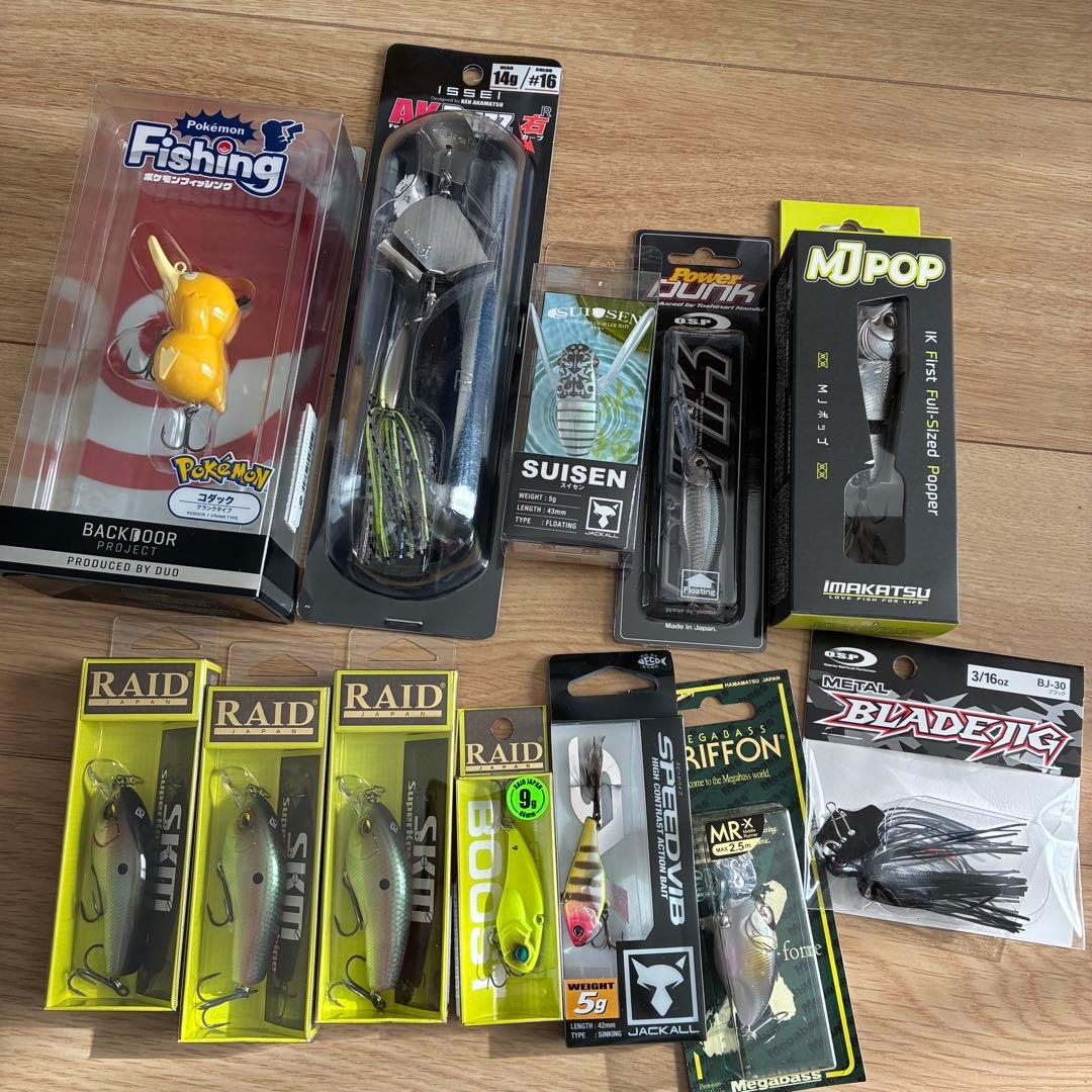 未使用ルアー まとめ売り