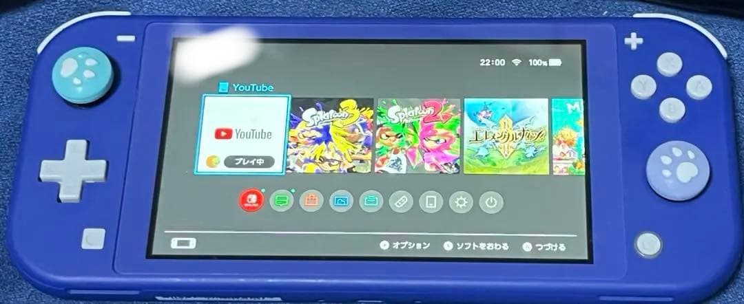 Switchライト 半ジャンク ブルー SDカードなし