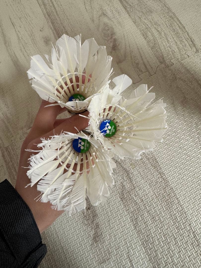 ヨネックスエアロセンサ500中古シャトル168球