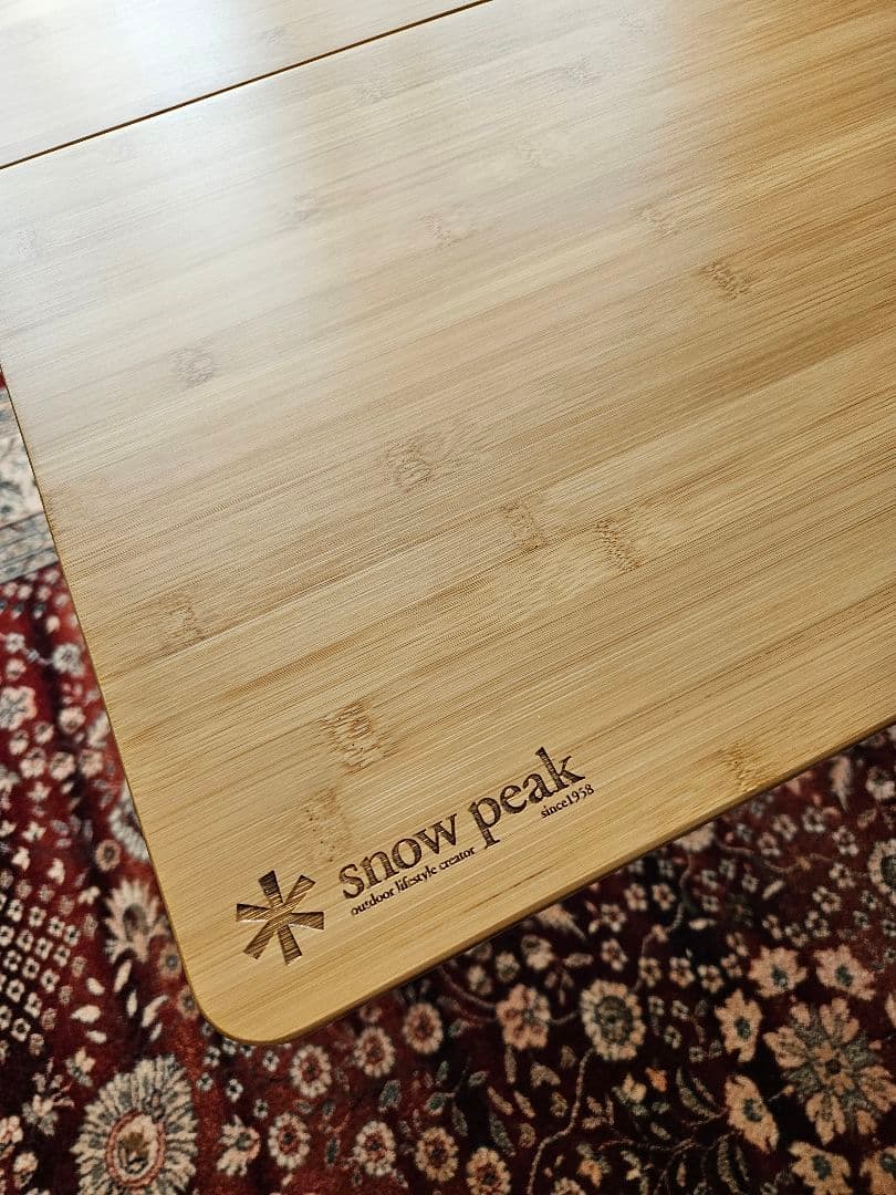 【新品】 peakワンアクションテーブル竹