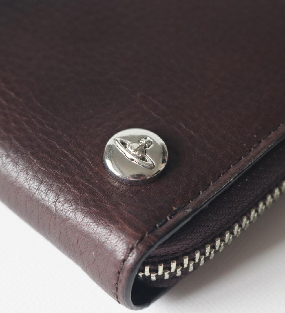 新品【ヴィヴィアンウエストウッド】ラウンドファスナー二つ折り財布 プレゼント最適