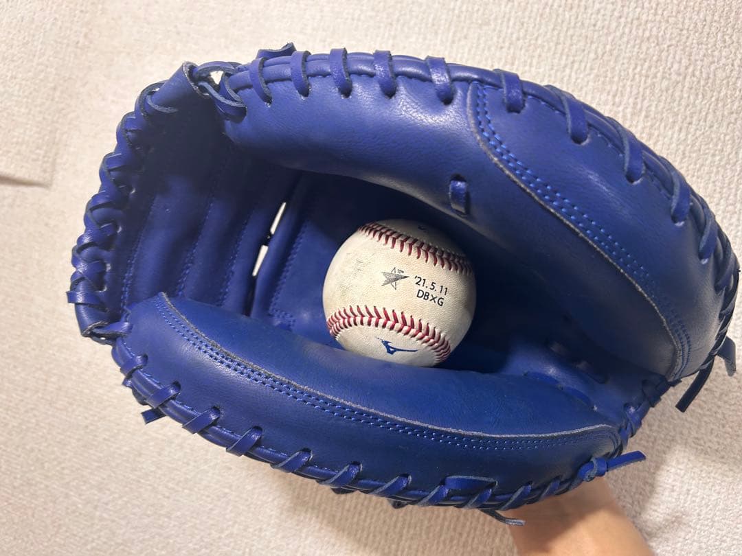 NPB実使用試合球付き！キャッチャーミット