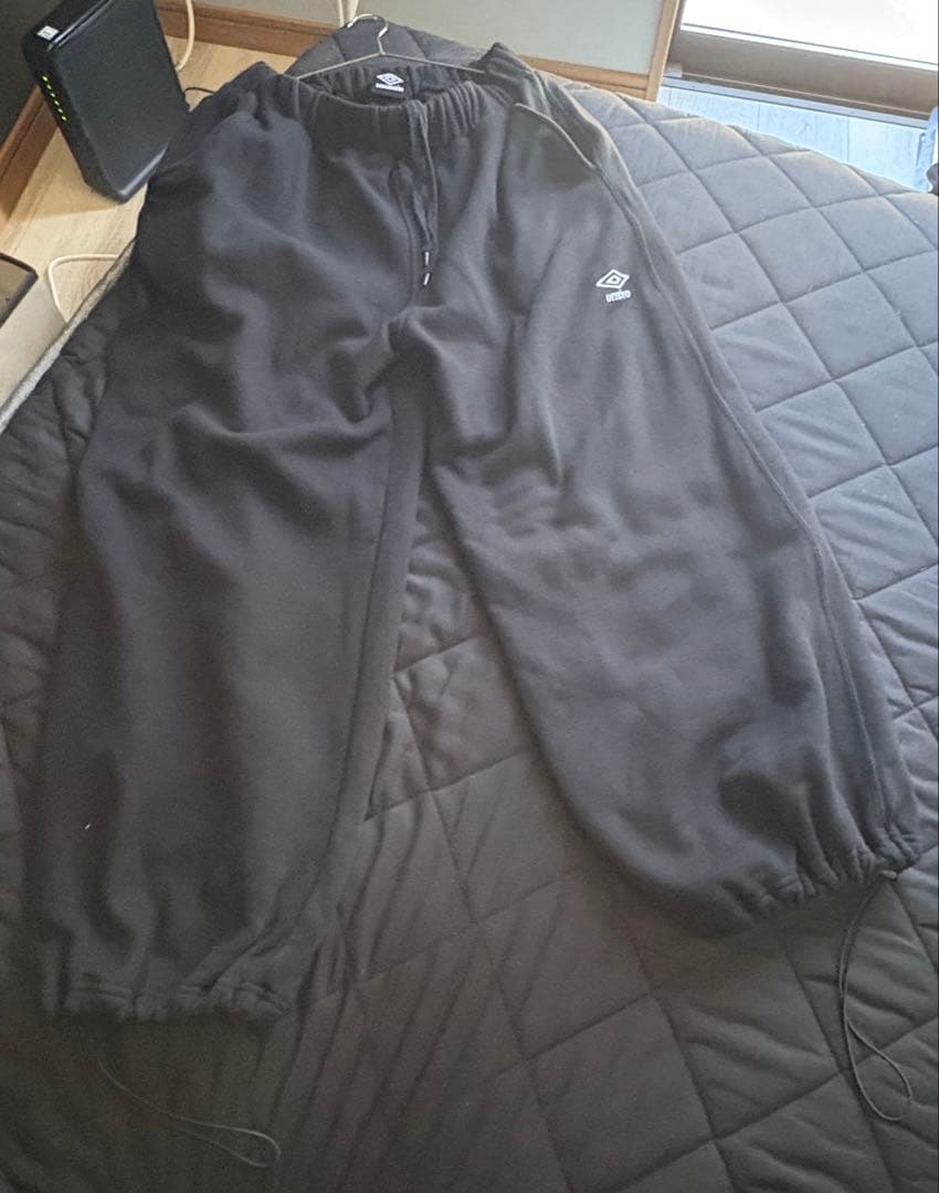 別注 UMBRO ワンポイントロゴ刺繍 裏起毛スウェットパンツ PUBLUX