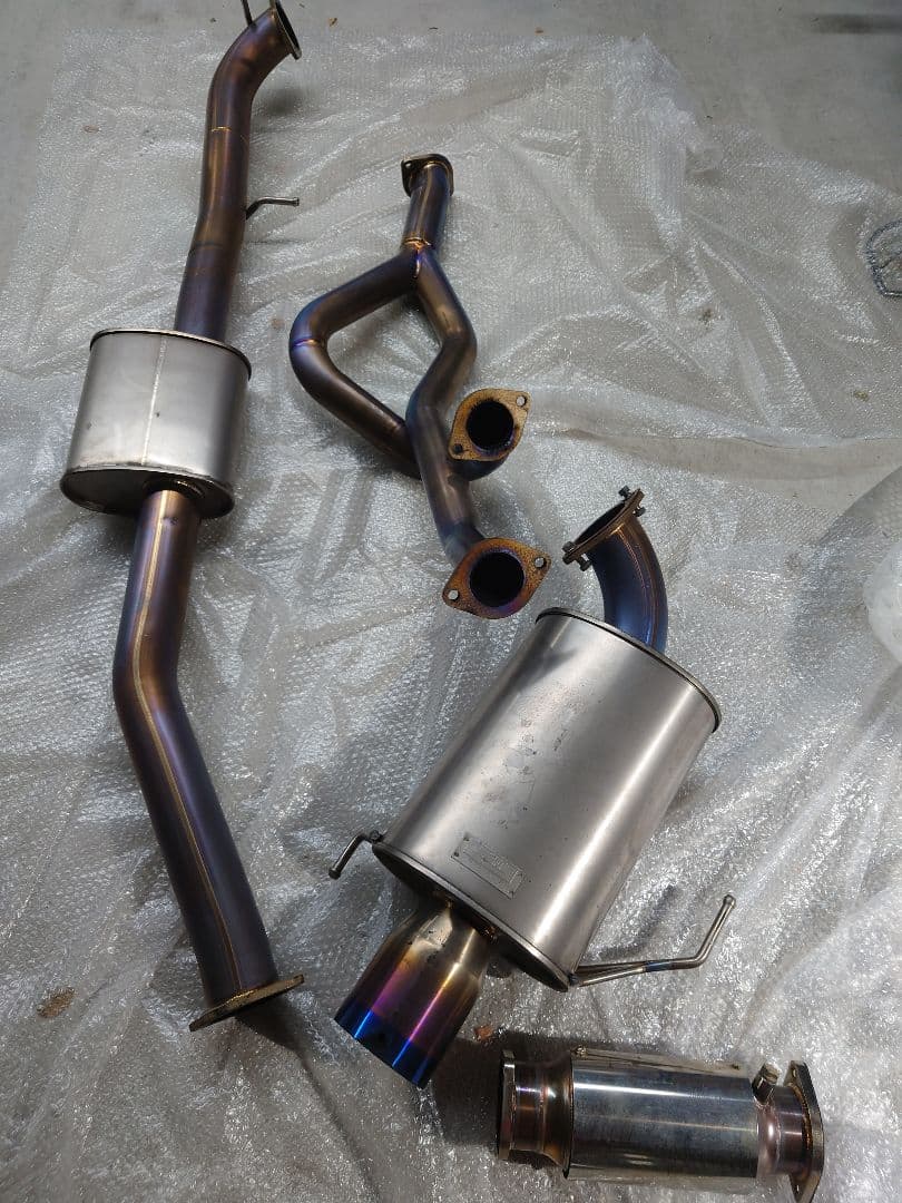 reimax チタン マフラーセット　GT-R