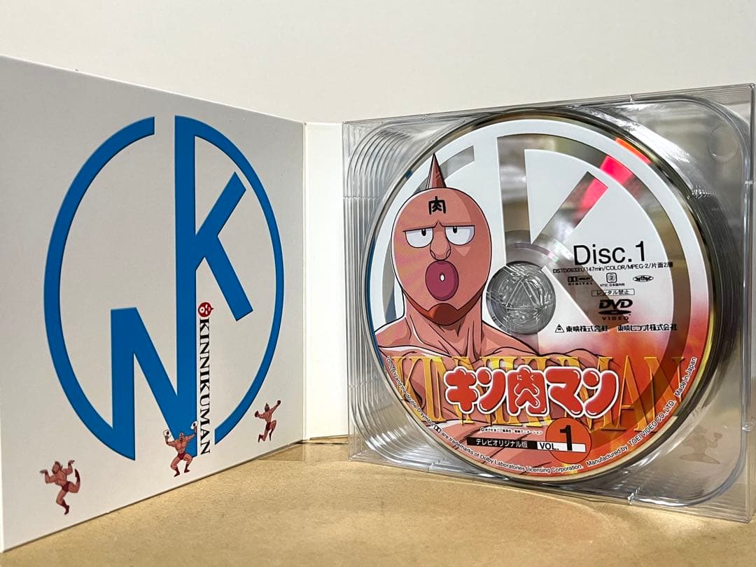 【★m.yerf.369★】キン肉マン コンプリートBOX DVDのみ