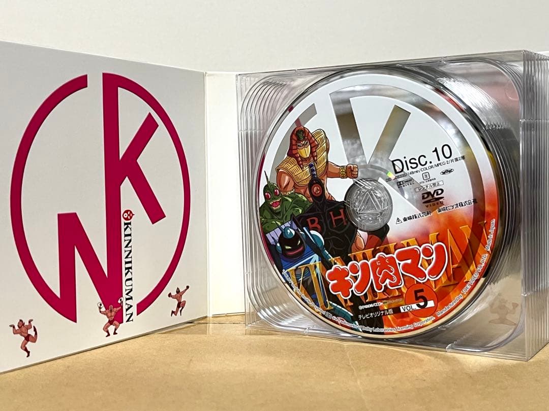 【★m.yerf.369★】キン肉マン コンプリートBOX DVDのみ