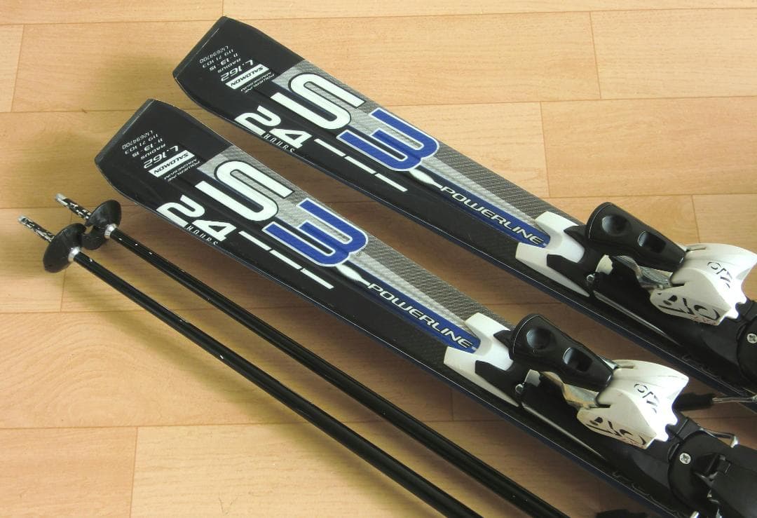 ■■1月限定■送料無料■サロモン■メンズスキーセット■板162靴27-27.5■