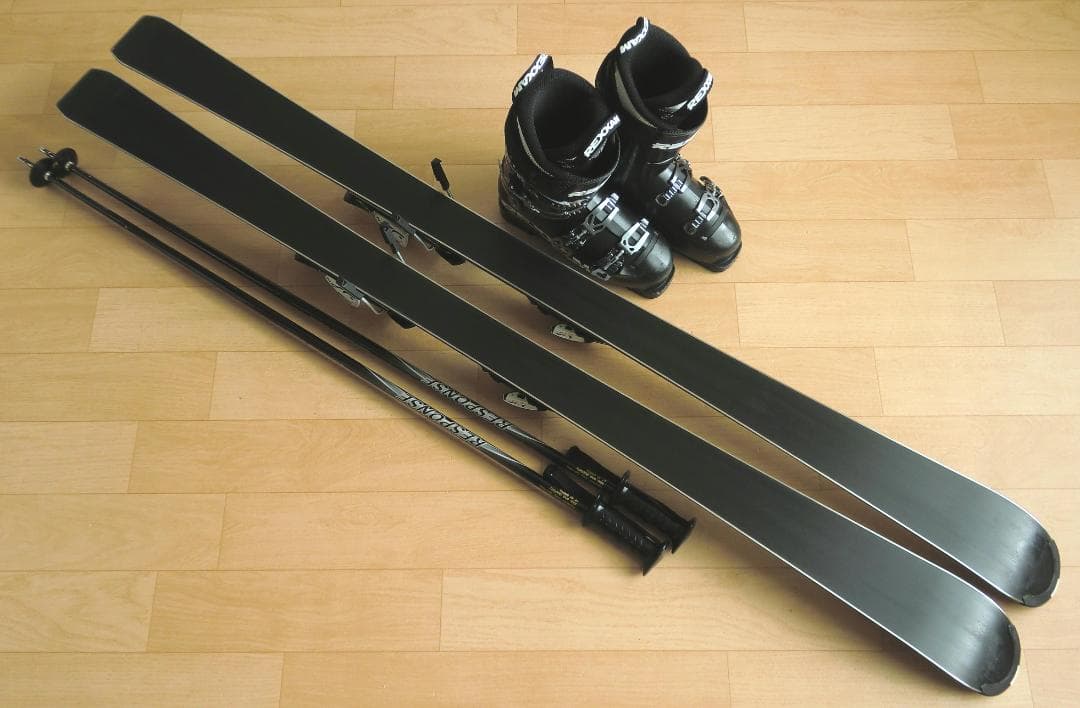 ■■1月限定■送料無料■サロモン■メンズスキーセット■板162靴27-27.5■