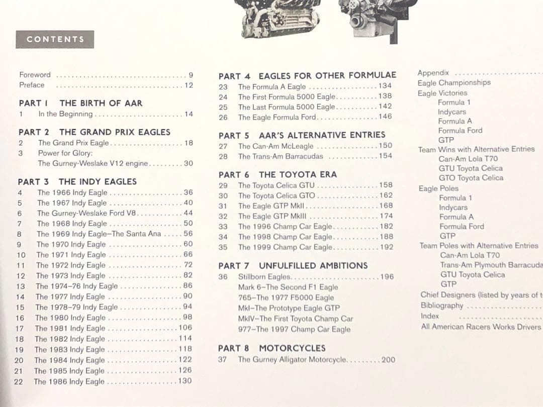 DAN GURNEY'S EAGLE RACING CARS 限定版