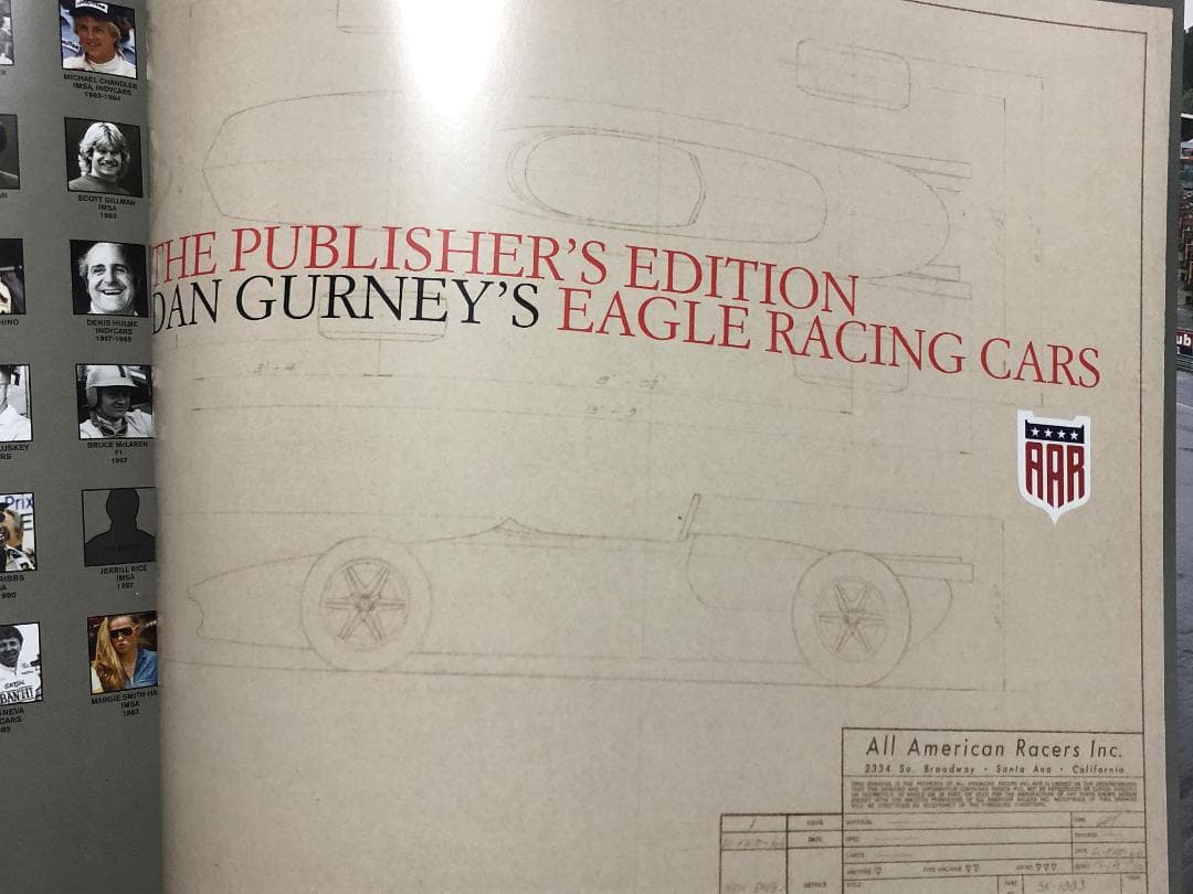 DAN GURNEY'S EAGLE RACING CARS 限定版