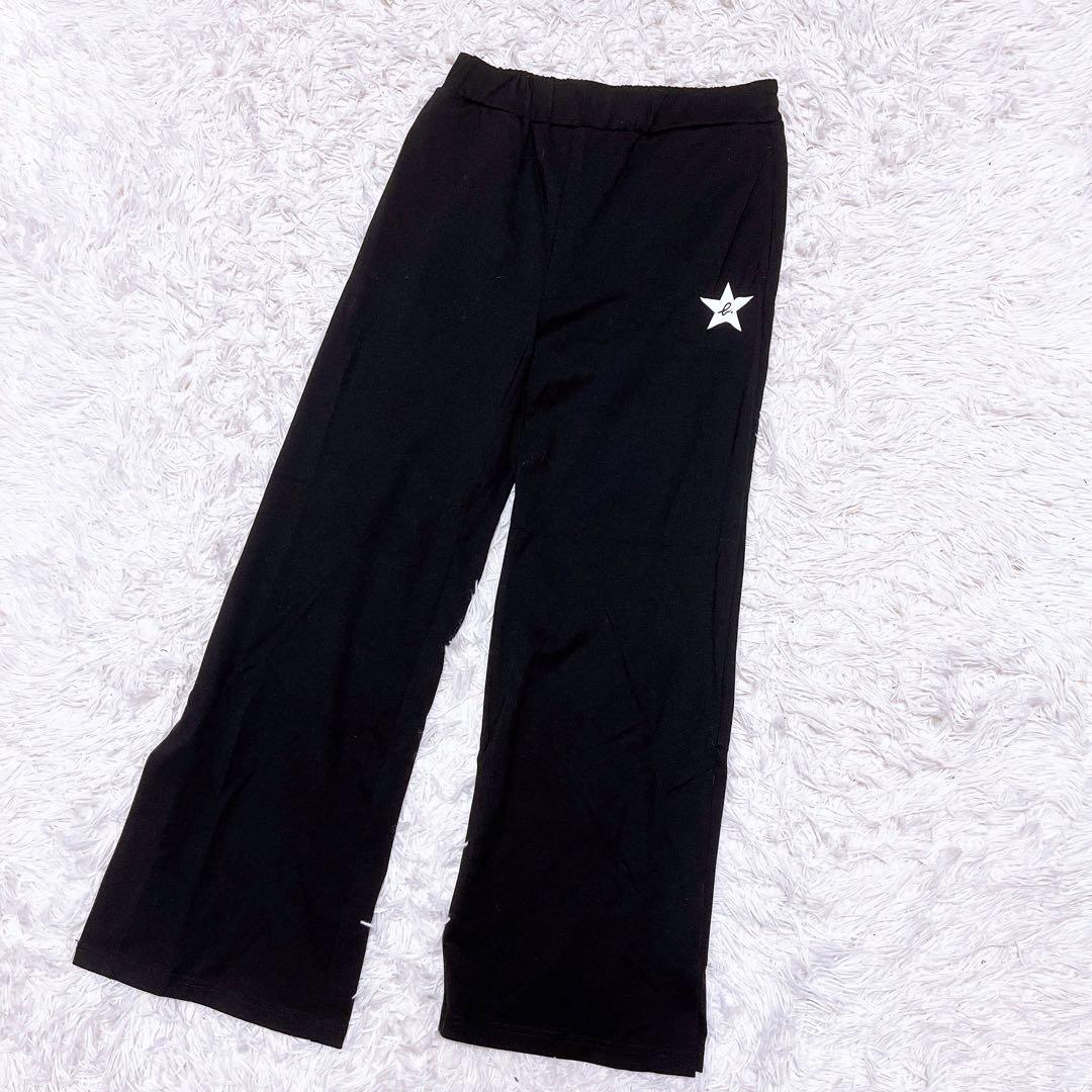 agnes b. NERGY スエット セットアップ パーカー パンツ ロゴ 黒