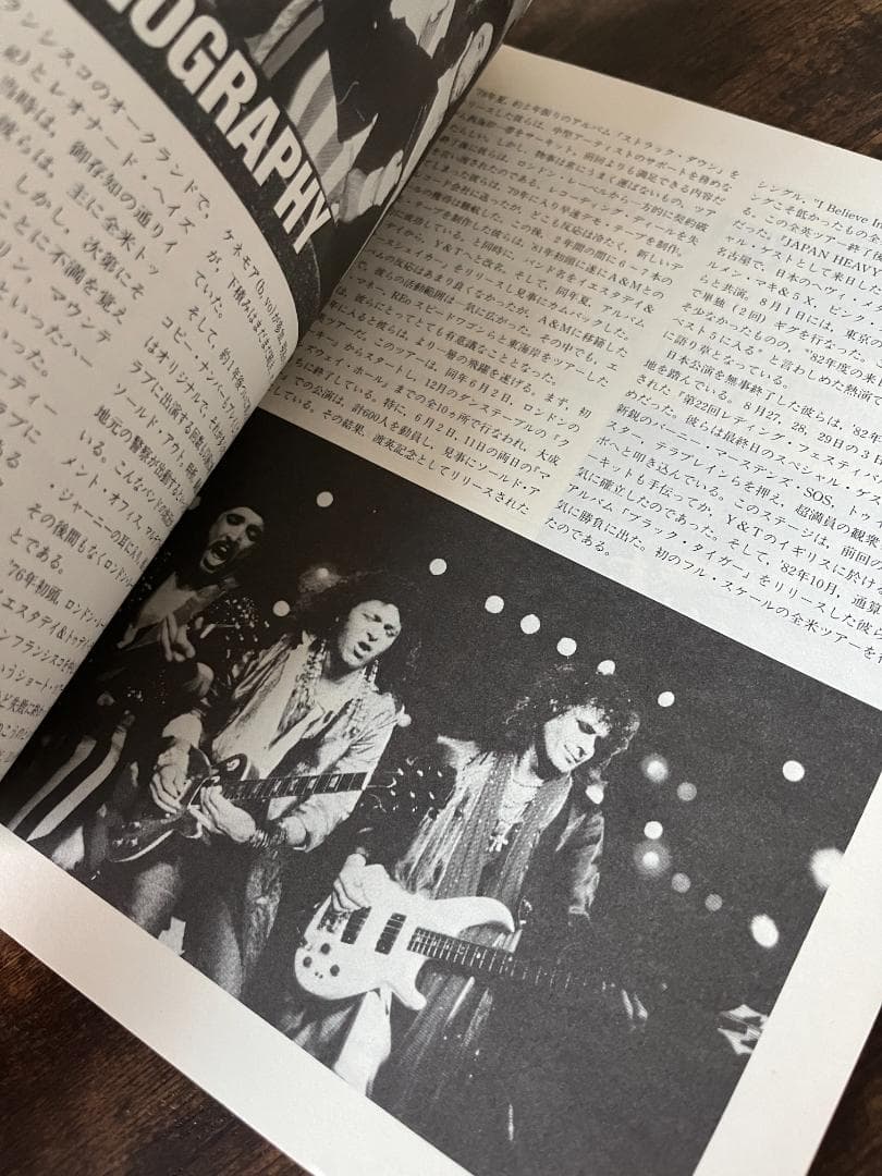 ★楽譜/Y&T/ダウンフォーザカウント/タブ譜/バンドスコア