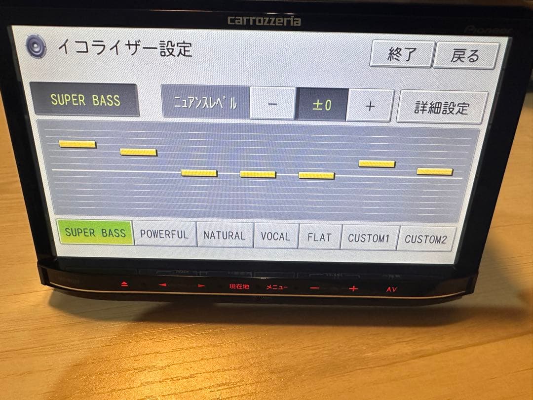 送料込 カロッツェリア ナビ Bluetooth USB AUX