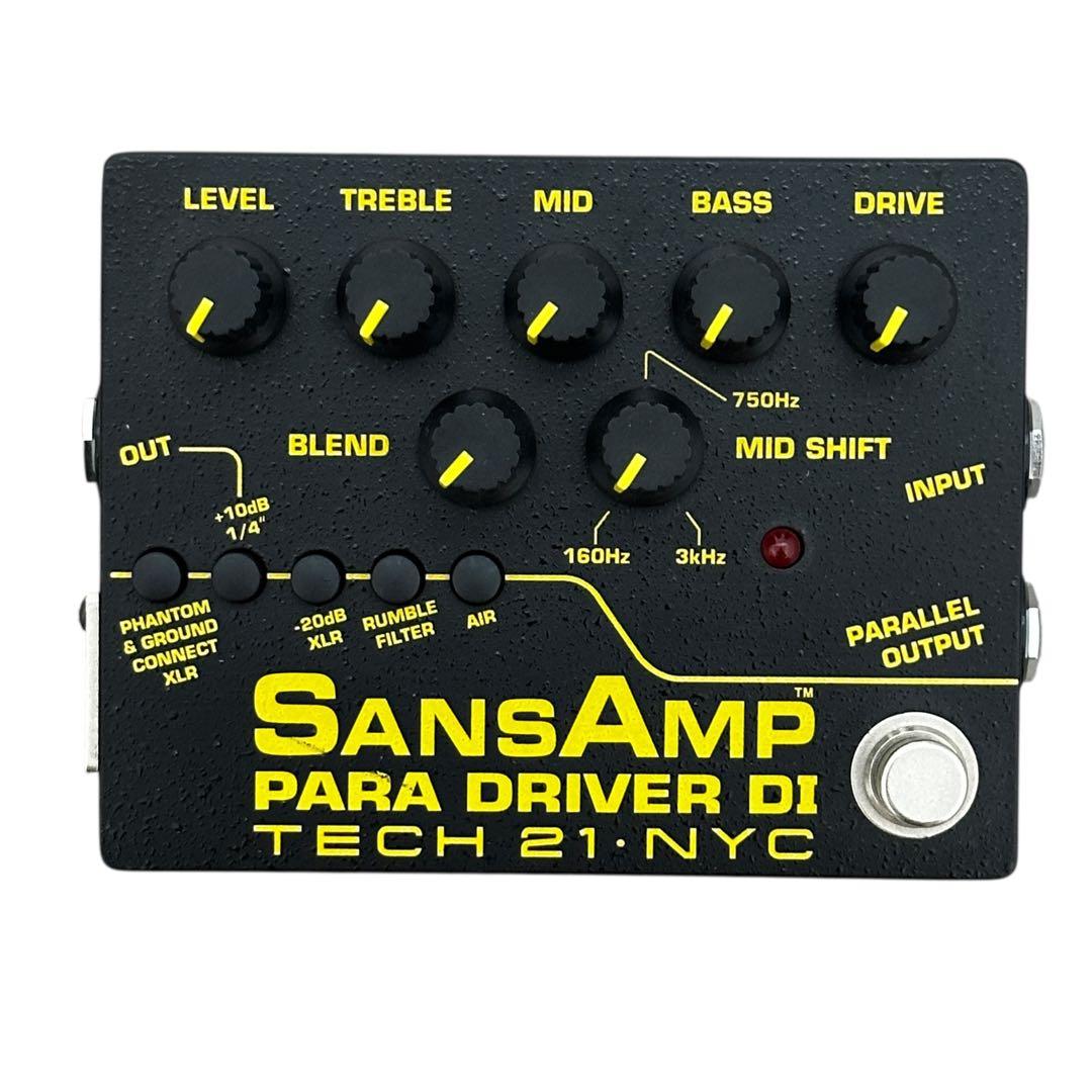 美品✨ TECH21 SANSAMP PARA D DI サンズアンプ