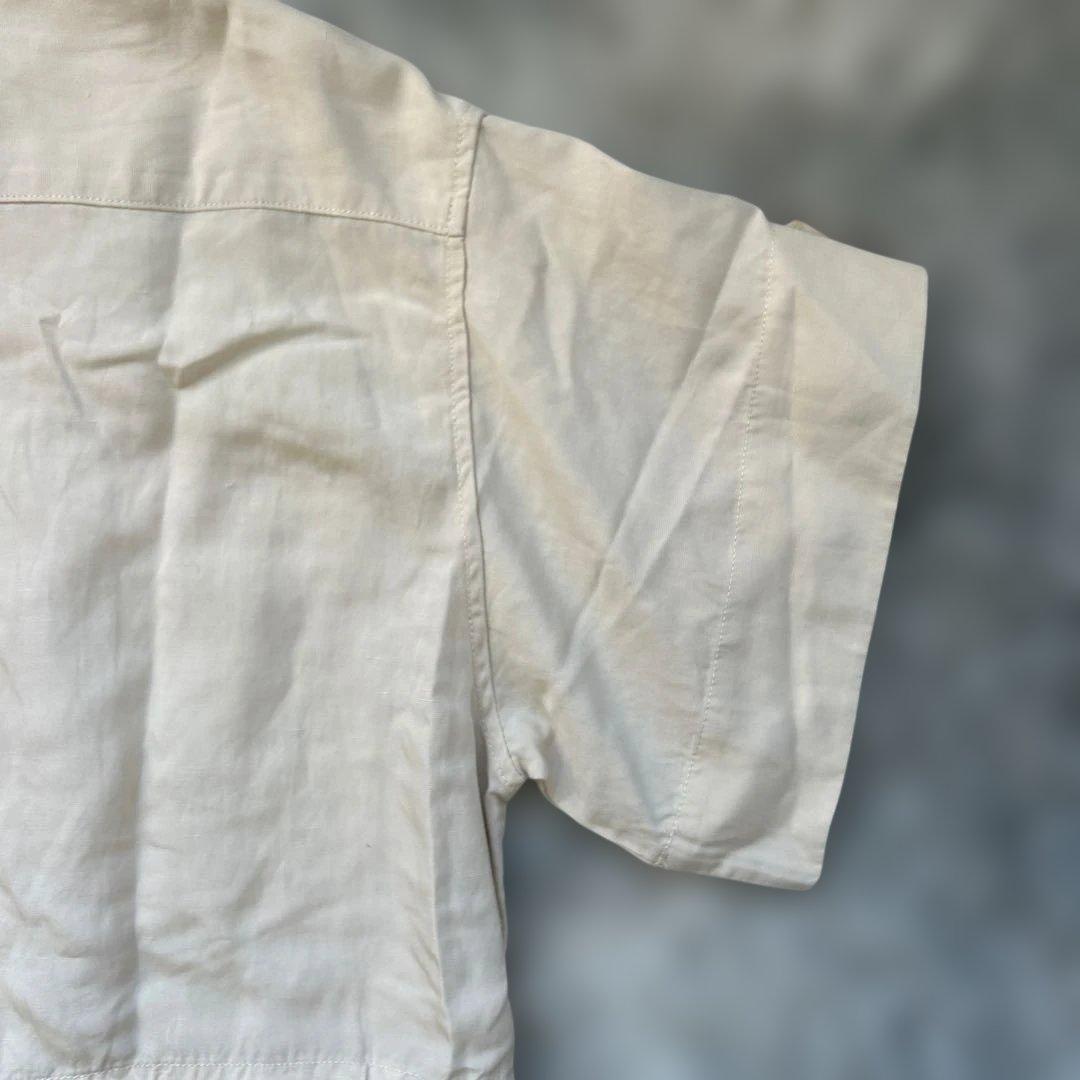 【新品】VENIT リネン レーヨン オールインワン ホワイト 38サイズ