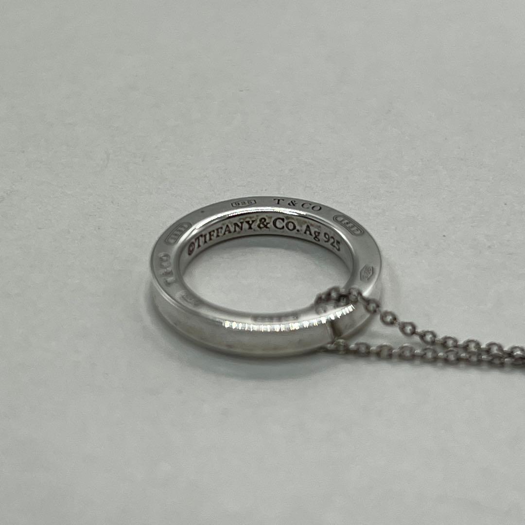 ティファニー TIFFANY 1837 サークル ペンダント ネックレス SV