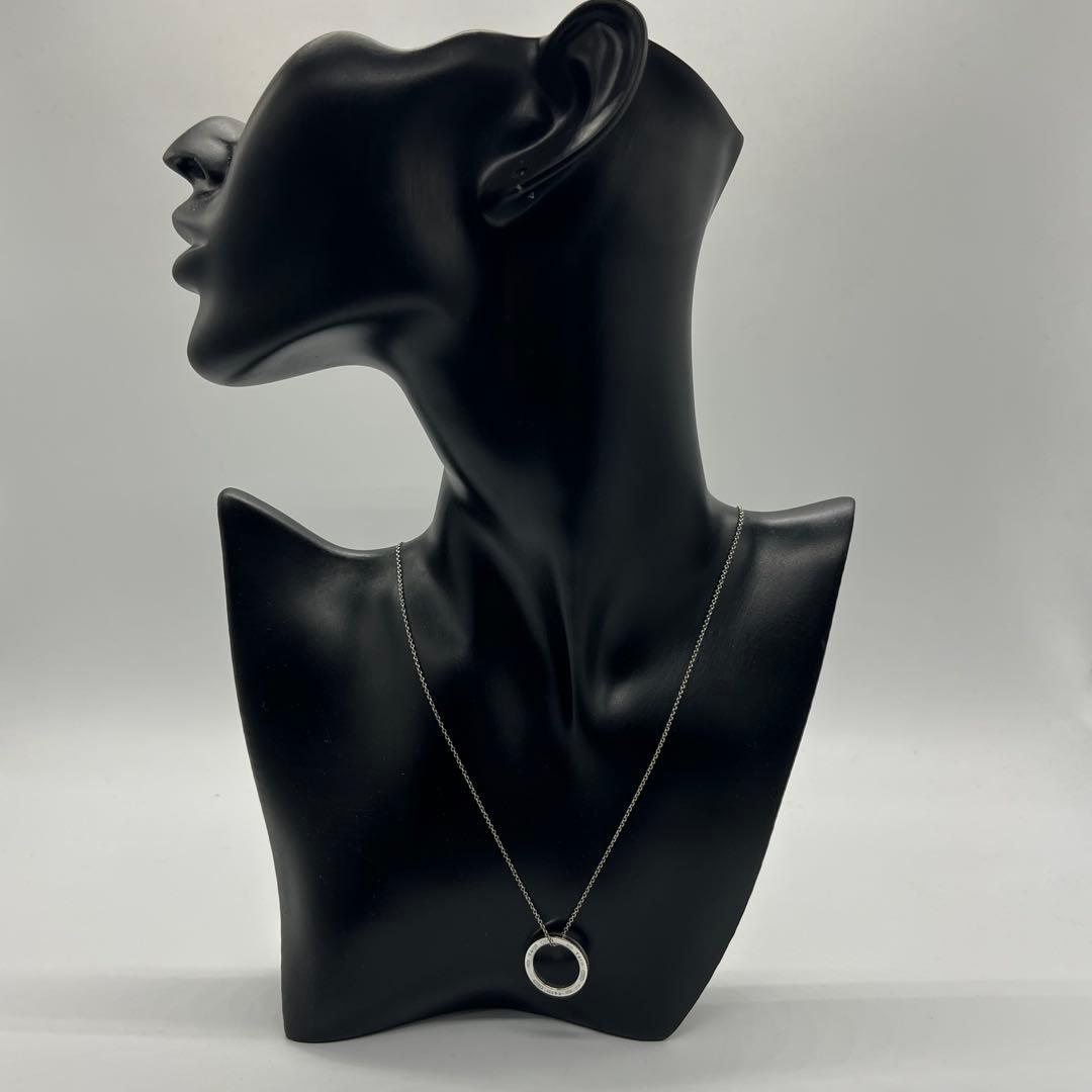 ティファニー TIFFANY 1837 サークル ペンダント ネックレス SV