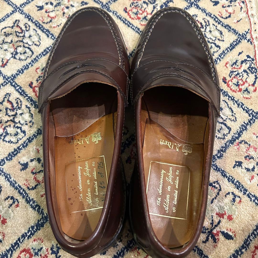 オールデン 9916 日本限定15周年記念モデル 75足限定 ローファー